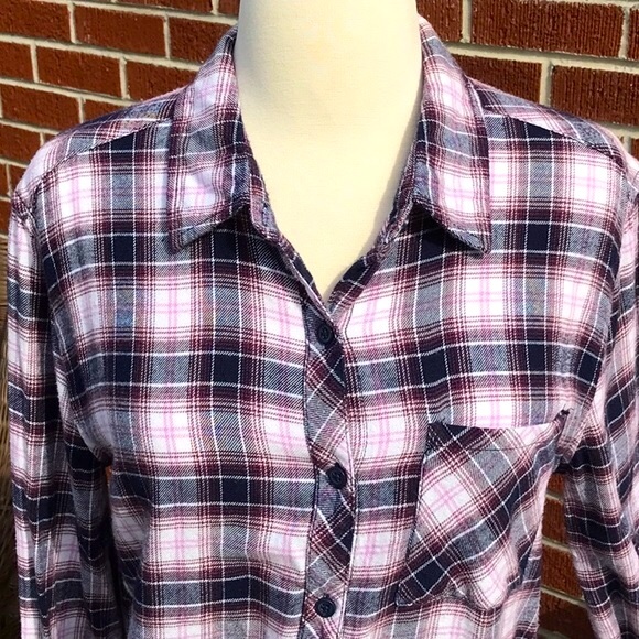 beachlunchlounge Flannel Shirt - Picture 2 of 11